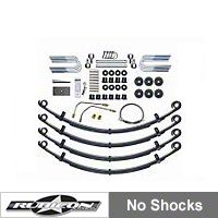 Rubicon Express Leaf Spring Lift - 2.5 In., No Shocks (87-05 Wrangler YJ) - Rubicon Express RE5505-NS