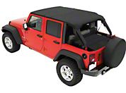 Pavement Ends Sun Cap Plus, Black Diamond (07-13 Wrangler JK 4 Door) - Pavement Ends 41526-35