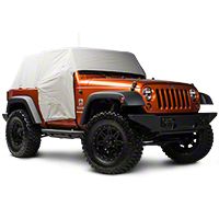 Pavement Ends Canopy Cover, Charcoal (07-13 Wrangler JK 2 Door) - Pavement Ends 41730-09