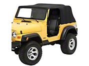 Pavement Ends Emergency Top-Black (04-06 Wrangler TJ Unlimited) - Pavement Ends 56813-01