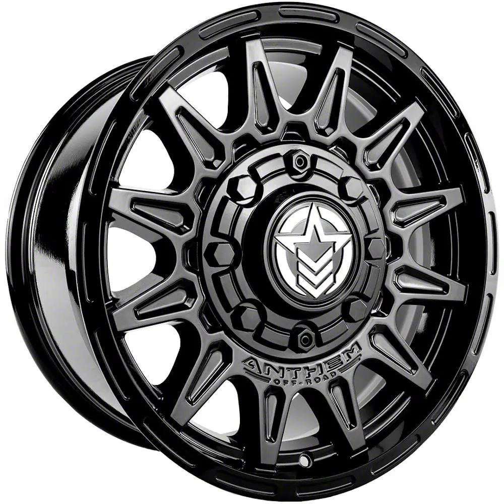 Anthem Off Road Jeep Grand Cherokee Liberty Gloss Black Wheel 18x9