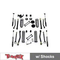 TeraFlex 3 in. Lift Kit w/FlexArms, All (4) 3-4 in. Shocks (07-13 Wrangler JK 2 Door) - Teraflex 1451302