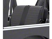 Smittybilt XRC Seat Cover - Rear - Black Sides/ Black Center (97-02 Wrangler TJ) - Smittybilt 756115