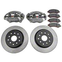 TeraFlex Big Brake KIT Front Complete with Big Calipers and 13.3 In. PLAIN Rotors (07-13 Wrangler JK) - Teraflex 4303400