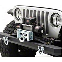 Smittybilt SRC Rock Crawler Classic Front Bumper w/D-Rings, (87-06 Wrangler YJ & TJ) - Smittybilt 76740D