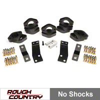 Rough Country 1.25 in. Body Lift Kit - Manual (07-13 Wrangler JK 4 Door) - Rough Country 604