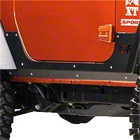 OR-Fab Rocker Side Armor, Wrinkle Black (07-13 Wrangler JK 2 Door) - OR-Fab 84310