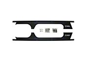 OR-Fab ROCKER SIDE ARMOR BICYCLE BLACK FINISH (07-13 Wrangler JK 4 Door) - OR-Fab 84320BB