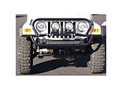 OR-Fab Rock Slider Front Bumper, Wrinkle Black (87-95 Wrangler YJ) - OR-Fab 83095