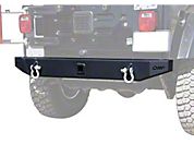 OR-Fab Rockslider Sheetmetal Rear Bumper, Wrinkle Black (97-06 Wrangler TJ) - OR-Fab 83640