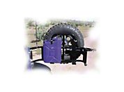 OR-Fab Swing Away Tire Carrier, Bicycle Black (97-06 Wrangler TJ) - OR-Fab 86201BB