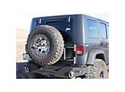 OR-Fab Non-Can Tire Carrier, Wrinkle Black (07-13 Wrangler JK) - OR-Fab 85208