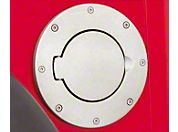 Smittybilt Gas Cover - Billet Style - Gloss Black (07-13 Wrangler JK) - Smittybilt 75007