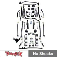 TeraFlex 6 In. Lift Kit w/ Long FlexArms, Flip Kit, SpeedBumps, Trackbars (07-13 Wrangler JK 2 Door) - Teraflex 1457692