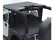 Smittybilt Tonneau Cover - For OEM Soft Top W/ Channel Mount - Black Diamond (04-06 Wrangler TJ Unlimited) - Smittybilt 761135