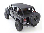 Smittybilt Extended Top, Khaki Diamond (07-09 Wrangler JK 4 Door) - Smittybilt 94536