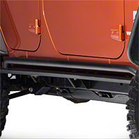 Smittybilt XRC Rock Sliders, Black Textured (07-13 Wrangler JK 4 Door) - Smittybilt 76895