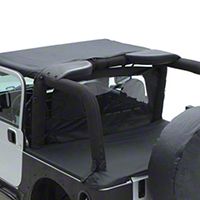 Smittybilt Wind Breaker - Black Diamond (87-06 Wrangler YJ & TJ) - Smittybilt 90035