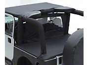 Smittybilt Outback Wind Breaker, Black Diamond (07-13 Wrangler JK 2 Door) - Smittybilt 90235
