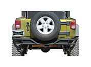 OR-Fab Rock Slider Rear Bumper, Bicycle Black (07-13 Wrangler JK) - OR-Fab 83205BB