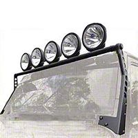 Smittybilt Textured Black XRC Light Bar (97-06 Wrangler TJ) - Smittybilt 76910