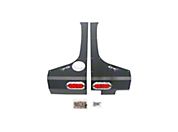 Or-Fab Rear Quarter Armor, Wrinkle Black (07-13 Wrangler JK 4 Door) - OR-Fab 84340