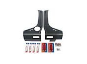 Or-Fab Rear Quarter Slider Armor, Wrinkle Black (07-13 Wrangler JK 4 Door) - OR-Fab 84342