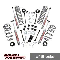 Rough Country 3.25in. Lift Kit (97-02 Wrangler TJ 4 Cyl) - Rough Country 641