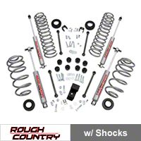 Rough Country 3.25in. Lift Kit (97-02 Wrangler TJ 6 Cyl) - Rough Country 642