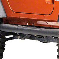 Smittybilt Sure Steps - 3 In. Side Bar - Textured Black (07-13 Wrangler JK 2 Door) - Smittybilt JN48-S2T