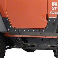 Smittybilt XRC Body Cladding - Black Textured (07-13 Wrangler JK 2 Door) - Smittybilt 76886