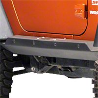Smittybilt XRC Rocker Guards W/ Step - Black Textured (07-13 Wrangler JK 2 Door) - Smittybilt 76888