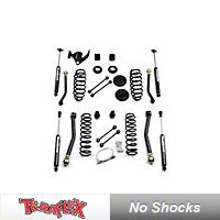 TeraFlex 3 in. Lift Kit w/Front Lower & Extra Short Rear Upper FlexArms, No Shocks (07-13 Wrangler JK 4 Door) - Teraflex 1156200