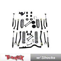 TeraFlex 3 in. Lift Kit w/All 8 ShortArms, Elkas, Front Trackbar (07-13 Wrangler JK 4 Door) - Teraflex 7156300