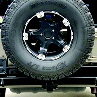 Hyline Offroad Tire Carrier Ready Rear Bumper (07-13 Wrangler JK) - Hyline Offroad 400.500.120