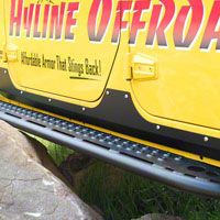 Hyline Offroad Tube Step Rocker Panel 4 DR (07-13 Wrangler JK) - Hyline Offroad 400.300.100