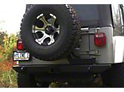 Hyline Offroad Tire Carrier Ready Rear Bumper (87-06 Wrangler YJ & TJ) - Hyline Offroad 250.200.110