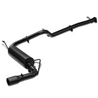 MBRP Cat Back, Single, 3.8L V6, Black Coated (07-11 Wrangler JK 2 Door) - MBRP S5516BLK