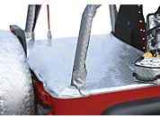 VDP Tonneau Cover, Diamond Plate, Silver (92-95 Wrangler YJ w/Hard Top) - VDP 50731021