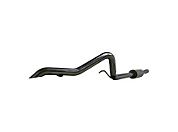 MBRP Off-Road Tail Pipe, Muffler before Axle, T409, 3.8L V6 (07-11 Wrangler JK 2 Door) - MBRP S5518409