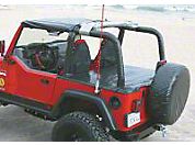 VDP Sport Bar Pad, Full, Diamond Plate, Silver (87-91 Wrangler YJ) - VDP 50768721