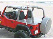 VDP Sport Bar Pad, Full, Diamond Plate, Sliver (92-95 Wrangler YJ) - VDP 50768921