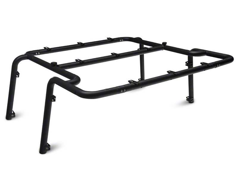 MBRP Roof Rack System, Black Coated (07-10 Wrangler JK 4 Door) - MBRP 130717