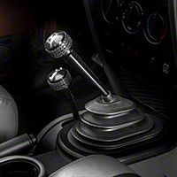 Drake Off Road 6 Speed Shift Knob, Black Finish (05-10 Wrangler TJ & JK) - Drake Off Road JP-180012-BK
