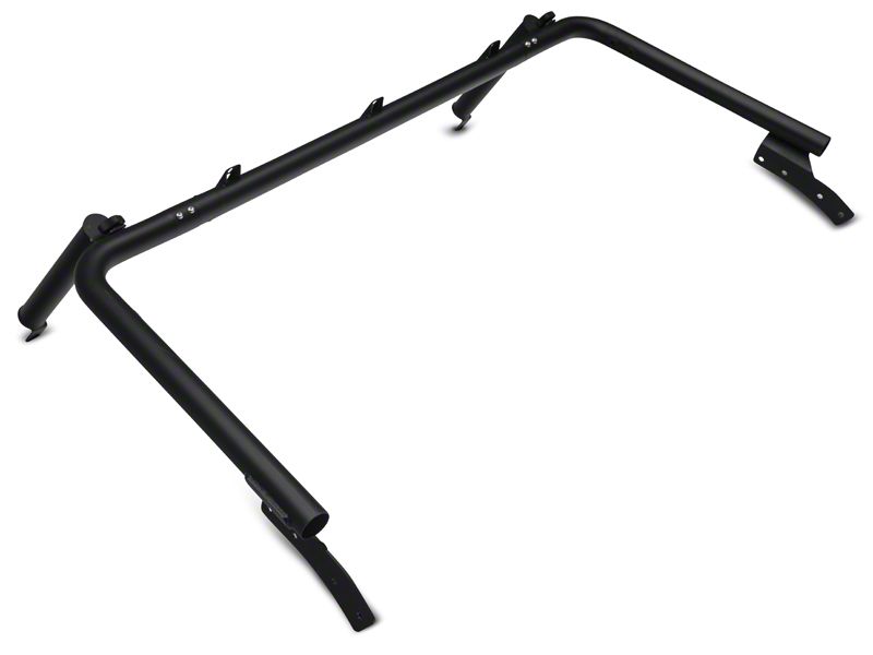 MBRP Front Roof Rack Extension, Black Coated (07-10 Wrangler JK 2 Door) - MBRP 131040