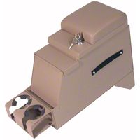 Tuffy Deluxe Stereo Security Console, 8 in. Wide, Light Tan (91-95 Wrangler YJ) - Tuffy 013-05
