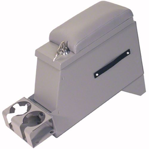 Tuffy Series II Security Console, 6 1/2 In. wide, Light Gray (92-95 Wrangler YJ) - Tuffy 023-02
