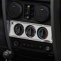 T-REX T1 Series Interior Dash Trim - Climate Control Panel (07-10 Wrangler JK) - T-REX 10488