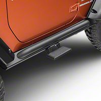 MBRP Rock Rail Step, Black Coated (07-13 Wrangler JK) - MBRP 130715