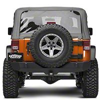 MBRP Spare Tire Relocate Bracket, Black Coated (07-13 Wrangler JK) - MBRP 130718
